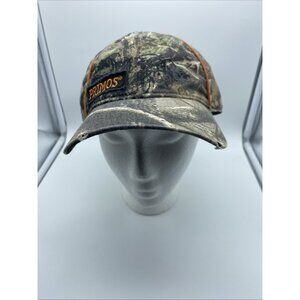Primos Green Tan Camo Baseball Cap Hat Hook & Loop
